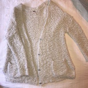 Free People Wool Cardigan Sweater